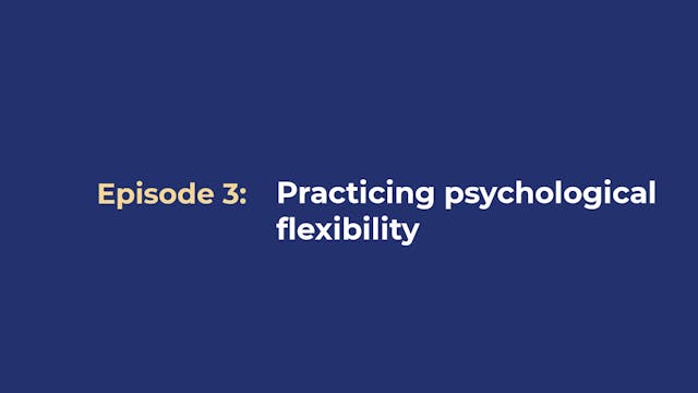 Psych Flex Part 3 - Practising Psycho...