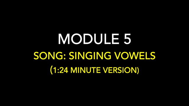 Relaxation to Resilience - Module 5.7  - Tamboura sing Vowels (1:24)