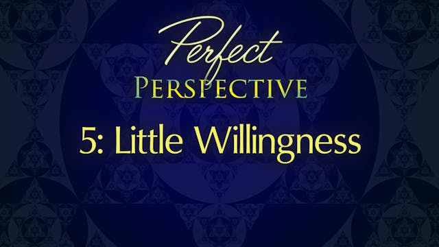 Perfect Perspective 5: Little Willing...