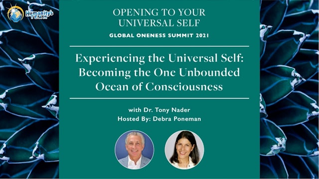 Global Oneness Summit 2021 - Experiencing the Universal Self