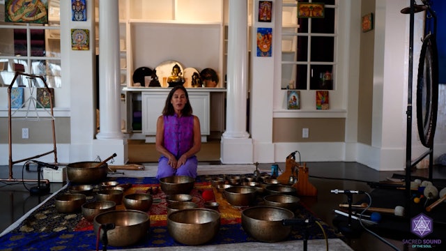 Tibetan Bowl and Gong Concert with Diáne Mandle