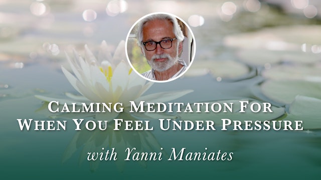 9. Calming Meditation for when you feel under pressure