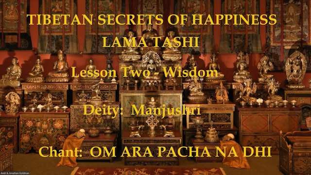 Excerpt from "Wisdom" -- Manjushri Chant