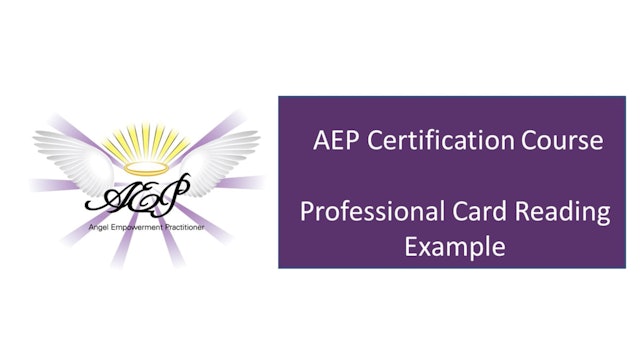 AEP 3.9 Professional Card Reading Example