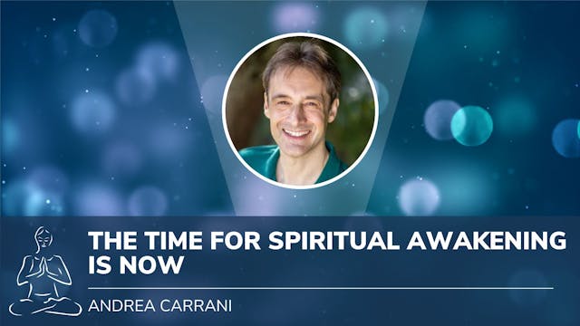The Time for Spiritual Awakening is N...