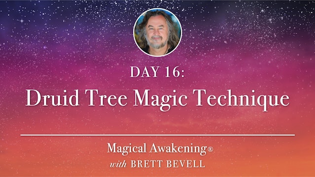 Magical Awakening® Day 16: Druid Tree Magic Technique 