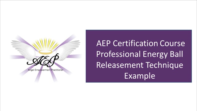 AEP 4.3 Professional Energy Ball Releasement Technique Example