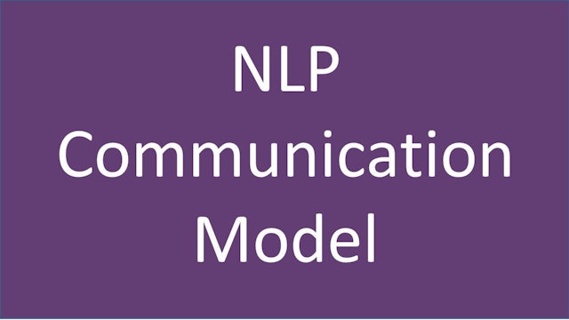 AEP 2.6 - HANDOUT - NLP Communication Model (pdf)