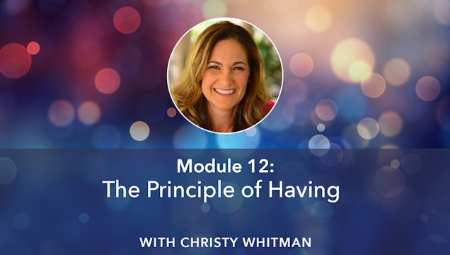 Christy Whitman Module 12