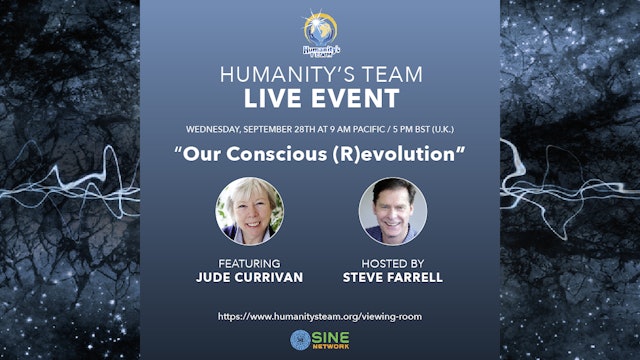 Humanity's Team Live Event - 2022 Sept 28 - Dr Jude Currivan