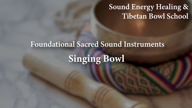 Introduction to Tibetan Singing Bowls with Diáne Mandle