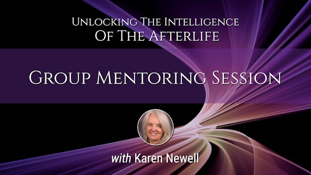 Karen Newell Mentoring 8-4-23