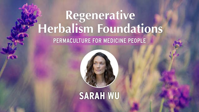 Regenerative Herbalism Foundations - ...