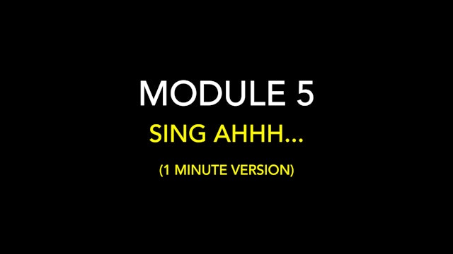 Relaxation to Resilience - Module 5.3 - Tamboura sing Ahh (1 min)