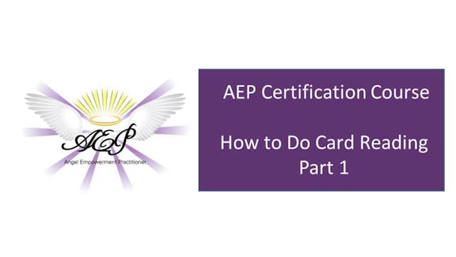 AEP 3.4 - How To Do Card Readings - P...