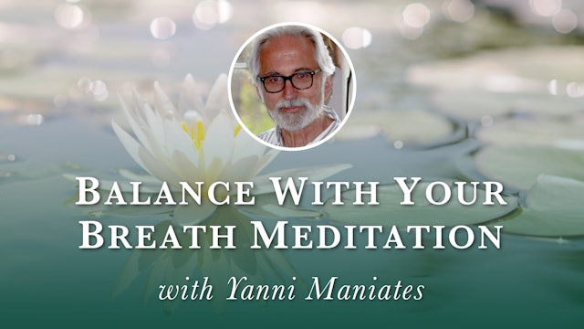 7. Balance with your Breath Meditation