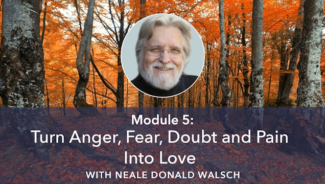 5: Turn Anger, Fear, Doubt and Pain into Love with Neale Donald Walsch