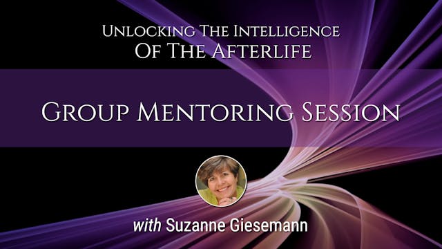 Suzanne Giesemann Mentoring 8-25-23