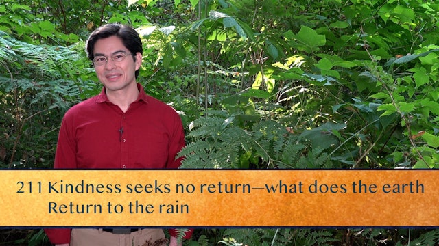 Kural 211: Kindness and Rain