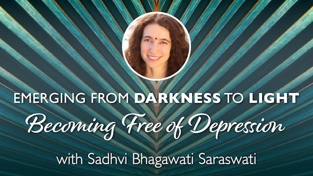 Emerging from Darkness to Light, Becoming Free of Depression