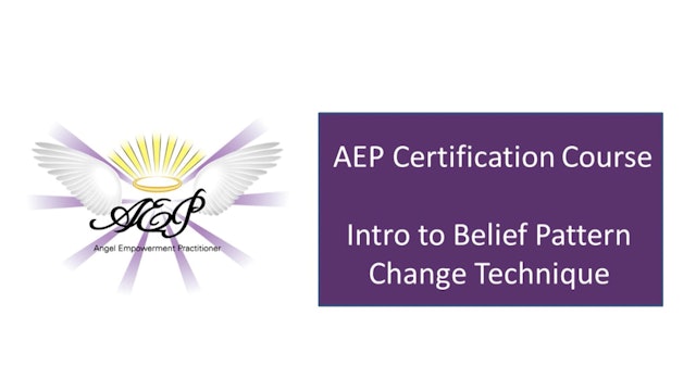 AEP 4.4 Intro To Belief Pattern Change Technique