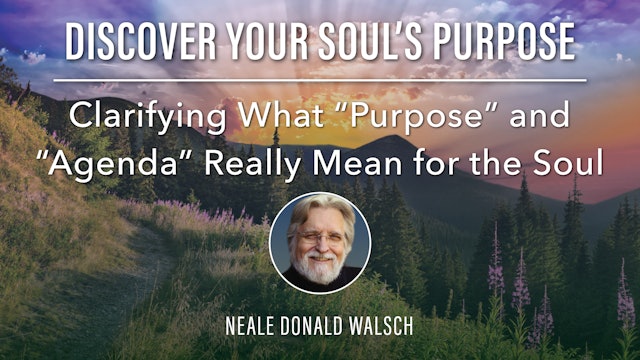 12. Clarifying What “Purpose” and “Agenda” Really Mean for the Soul with Neale