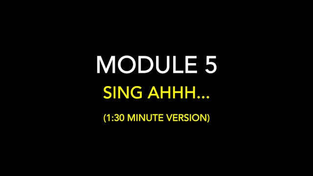 Relaxation to Resilience - Module 5.4 - Tamboura sing Ahh (1:30)