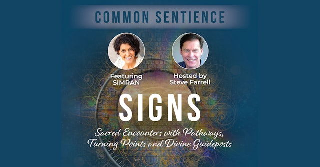 Signs: A Live Interview with Author SIMRAN, hosted by Steve Farrell