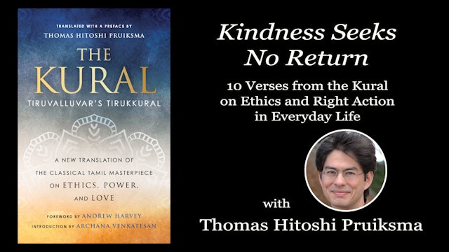 Kindness Seeks No Return with Thomas Hitoshi Pruiksma