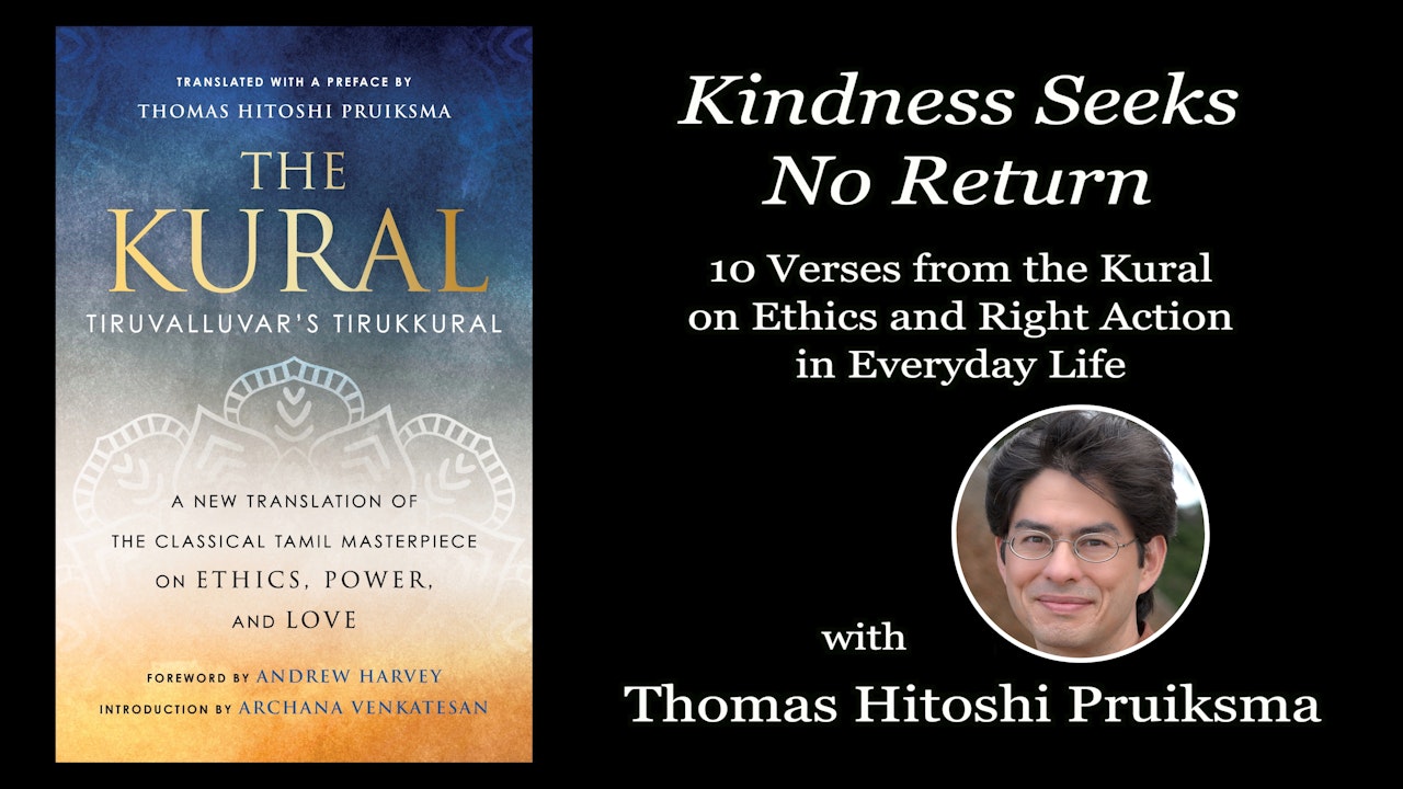 Kindness Seeks No Return with Thomas Hitoshi Pruiksma