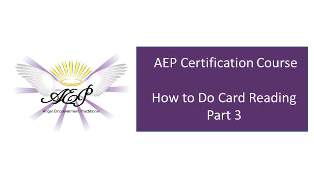 AEP 3.6 - How To Do Card Readings - P...