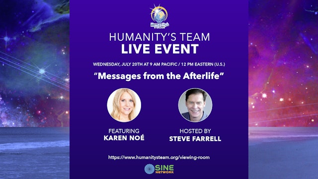 Humanity's Team Live - 2022 July 20 - Karen Noé
