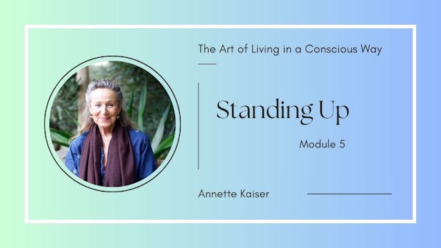 Standing Up - The Art of Living in a ...