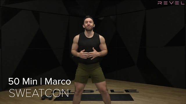 24- SWEATCON WITH MARCO (50 MIN)