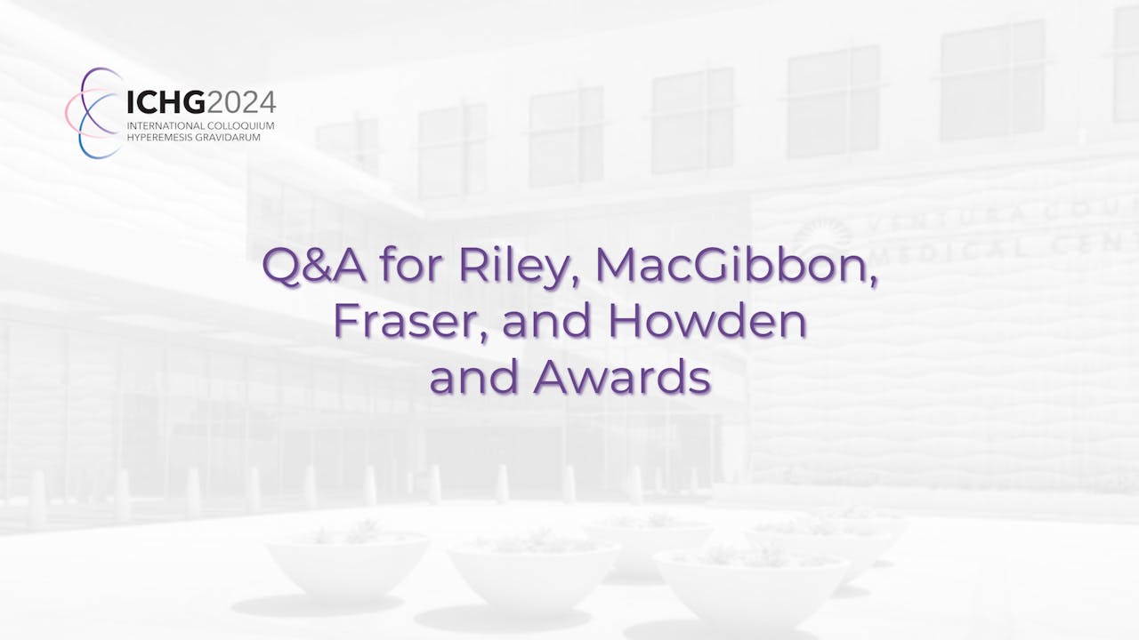Q&A and Awards