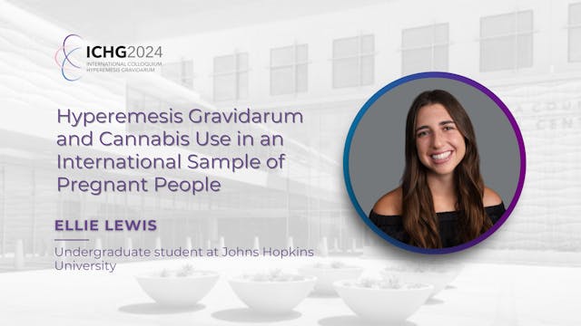 HG & Cannabis Use in an International Sample of Pregnant People