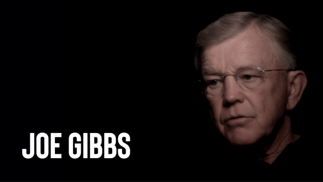 Joe Gibbs White Chair Film (Season 1)
