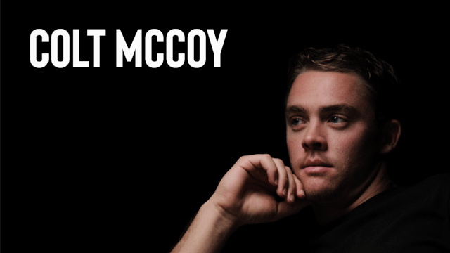 Colt McCoy White Chair Film (Season 2)