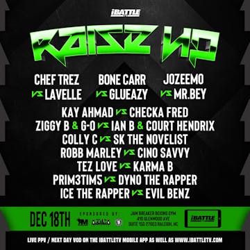 RAISE UP **LIVE PPV**