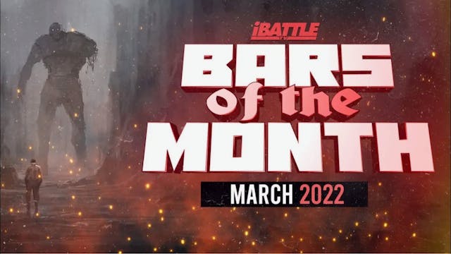 BARS OF THE MONTH - March 2022