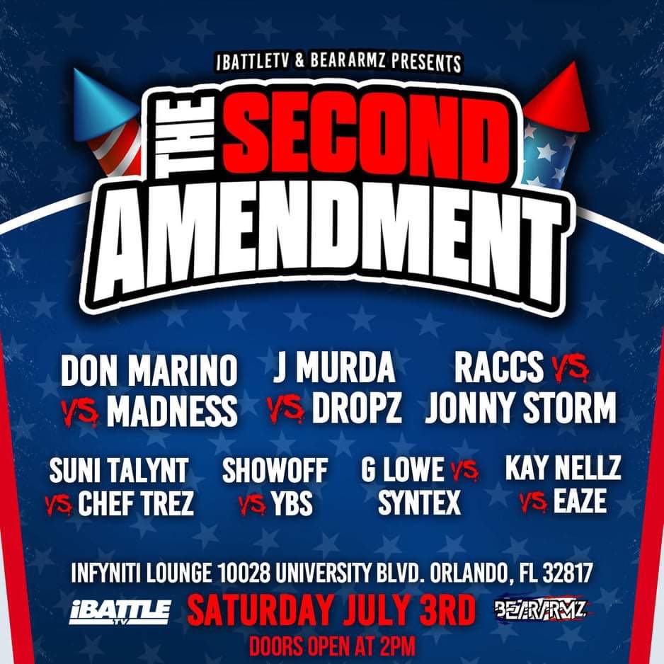 THE SECOND AMENDMENT - SATURDAY PPV