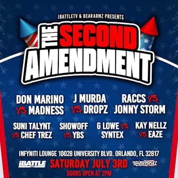 THE SECOND AMENDMENT - SATURDAY PPV