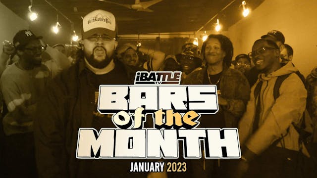 BARS OF THE MONTH - January 2023
