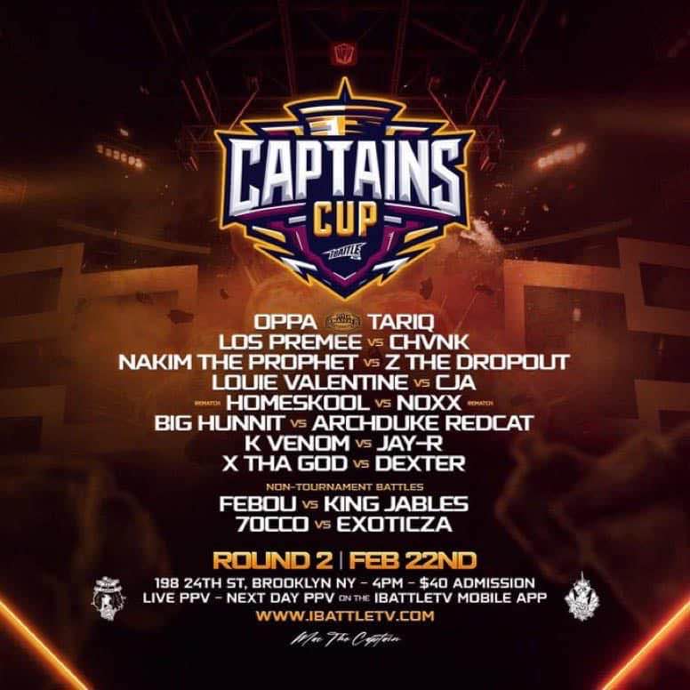 iBattleTV presents: Captain's Cup Round 2 - 02/23/2025, 04:48:10