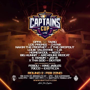 iBattleTV presents: Captain's Cup Rou...