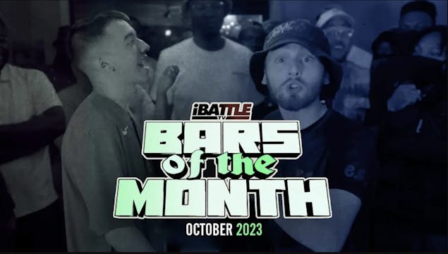 BARS OF THE MONTH - OCTOBER 2023