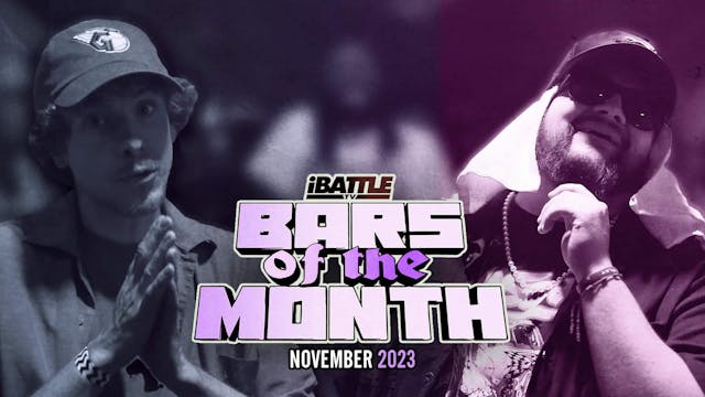 BARS OF THE MONTH - November 2023