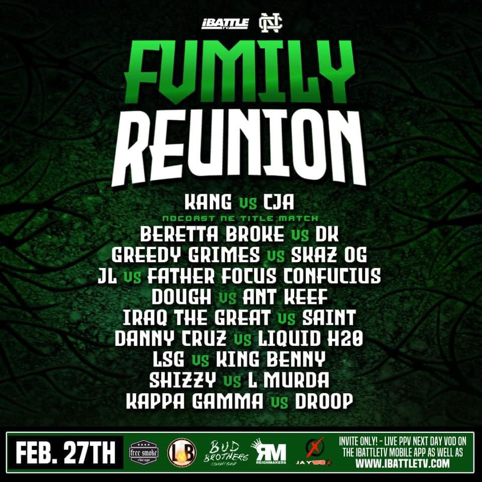 FAMILY REUNION 2/27