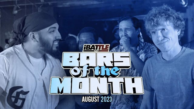BARS OF THE MONTH - August 2023