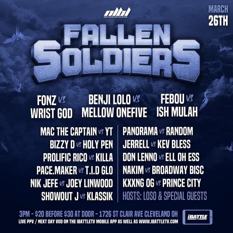 FALLEN SOLDIERS 3/26